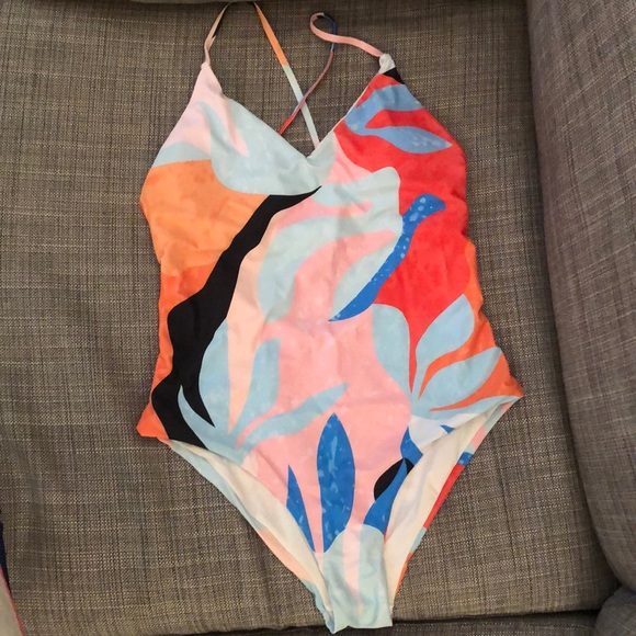 SHEIN Other - Funky multi colored one piece swimsuit SHEIN Other - Funky multi colored one piece swimsuit